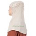 Jersey Instant Hijab -Cream